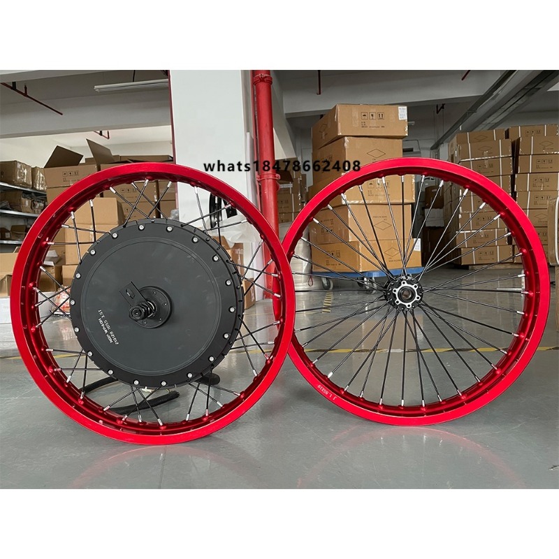 Qs Motor 273 8000W Hub Motor - طقم تحويل دراجة نارية كهربائية بمحرك