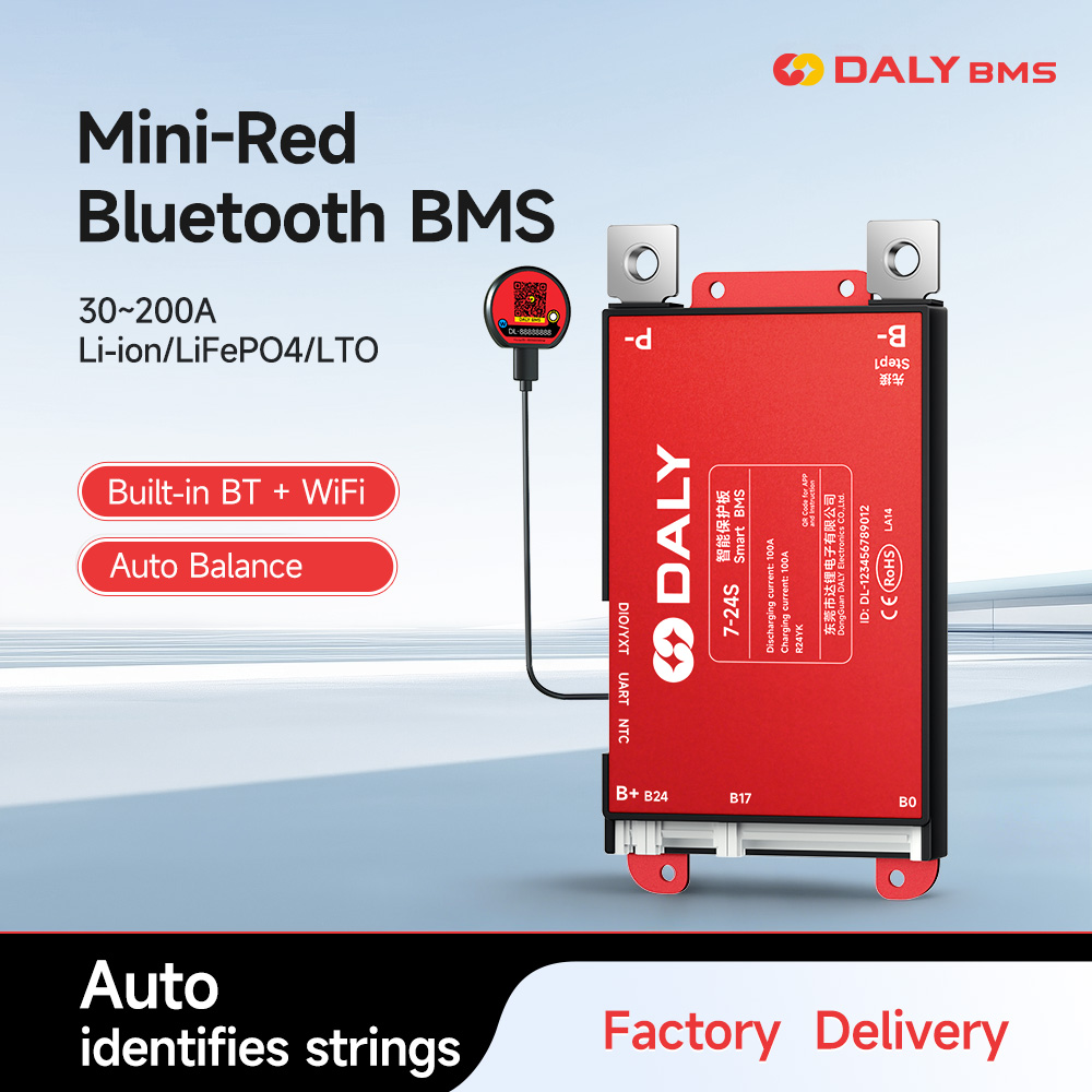 Smart Bms 24S 200A Bluetooth Lifepo4 - دالي الذكية WIFI BMS 4S 7S
