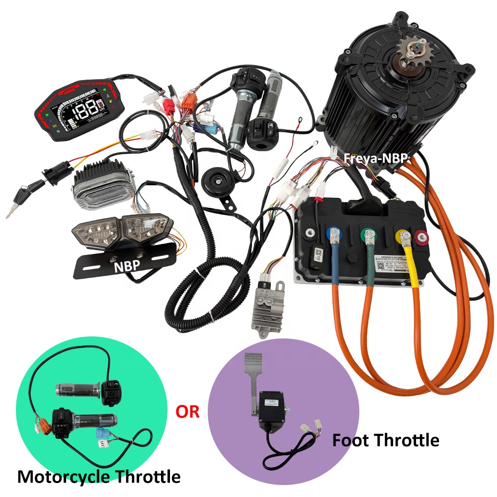Fardriver Nd72850 Controller - طقم محرك QS180 72-96V 8000W للقيادة