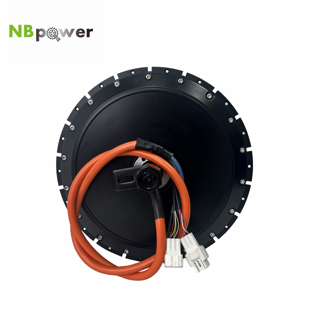 Qs Motor 273 8000W Hub Motor - محرك خلفي للدراجات الكهربائية NBpower 18x22mm