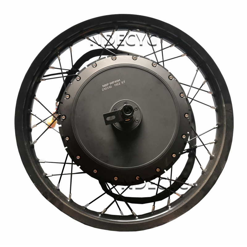 Qs Motor 273 8000W Hub Motor - NBpower/QS V3 273 40H دراجة نارية
