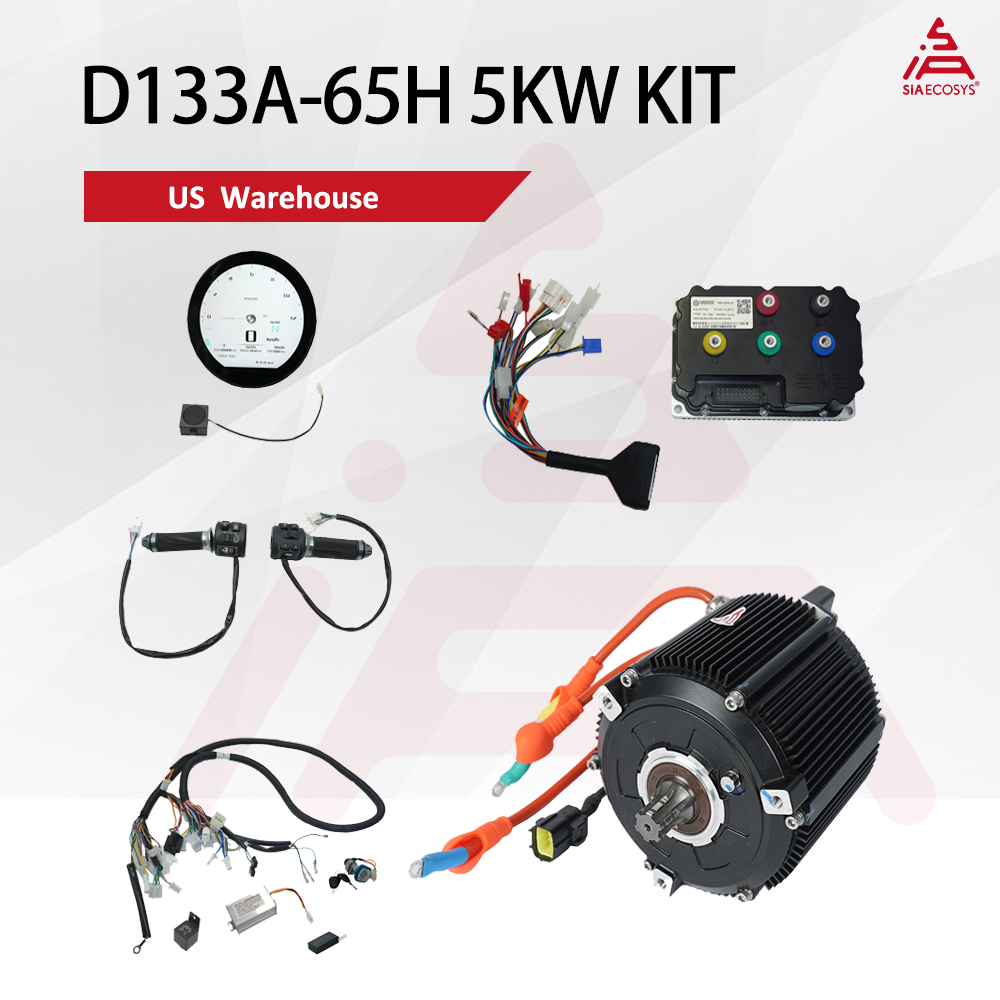 Mid Drive Motor Kit 72V 5000W - مجموعة محرك كهربائي للدراجات النارية SIAECOSYS