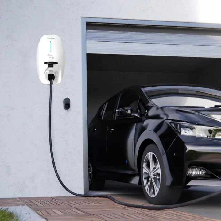 شاحن سيارات كهربائية منزلي مخص - مراجعة Ev Charger Type 2 22Kw 32A 3 Phase وسعره