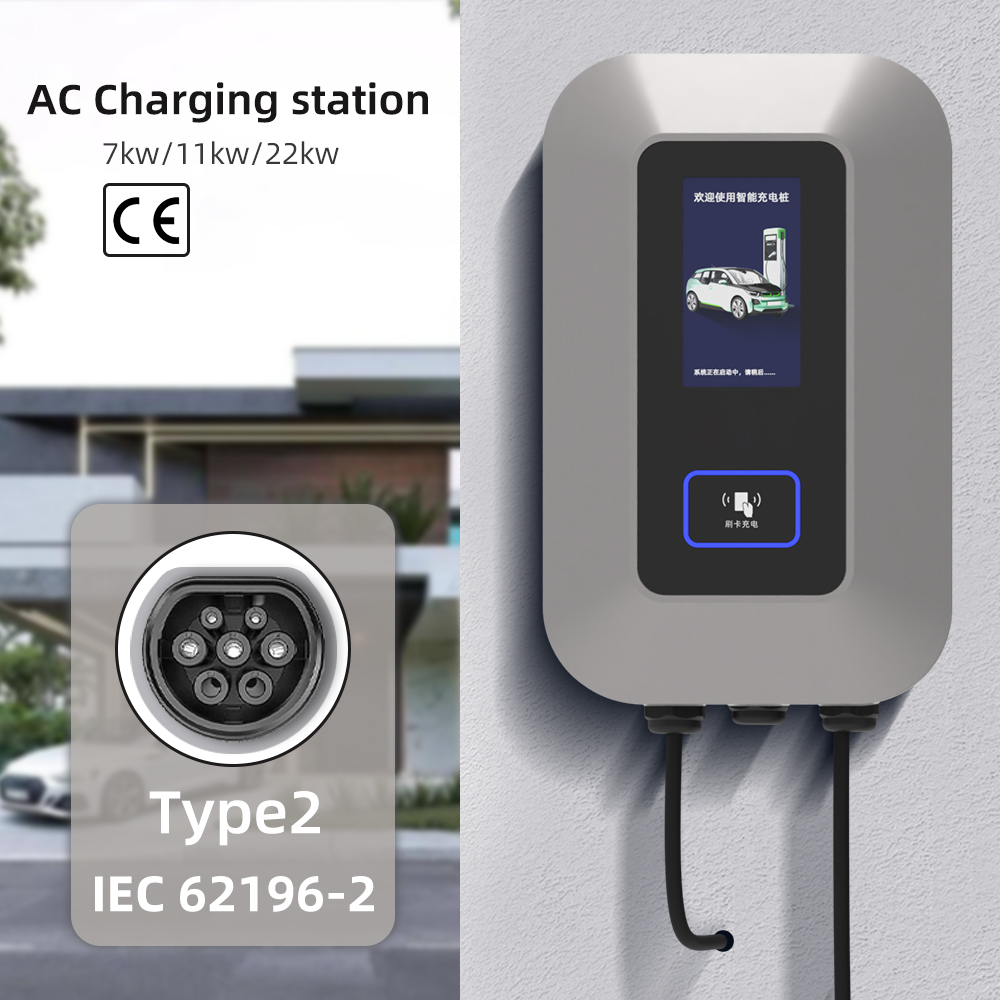 محطة شحن السيارات الكهربائية 3 - مراجعة Ev Charger Type 2 22Kw 32A 3 Phase وسعره