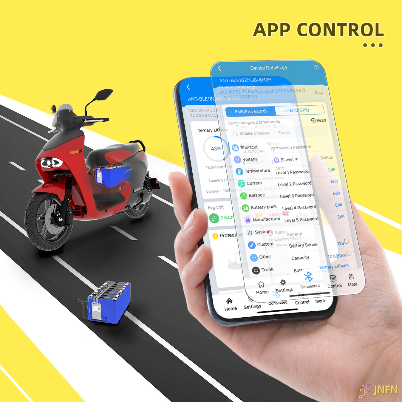 لوحة حماية بطارية الليثيوم الذ - مراجعة Smart Bms 24S 200A Bluetooth Lifepo4 وسعره