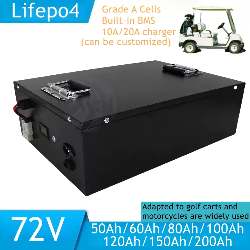 حزمة بطارية Lifepo4 72 فولت مع - مراجعة Lifepo4 72V 100Ah Battery Pack Ev وسعره