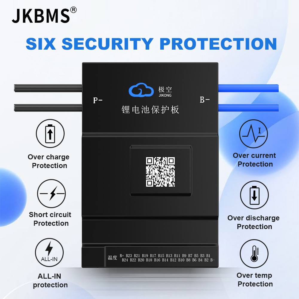 نظام إدارة البطارية الذكي JK-B - مراجعة Smart Bms 24S 200A Bluetooth Lifepo4 وسعره