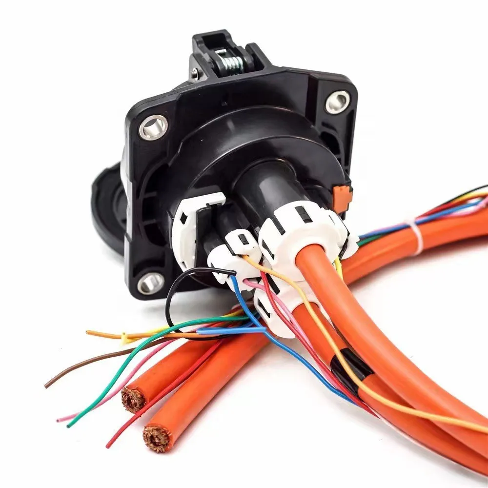 مقبس شحن جانبي للسيارة من نوع  - مراجعة Chademo Inlet Socket 125A Ev وسعره