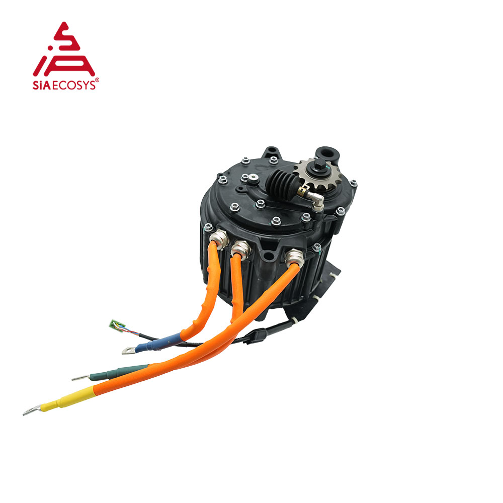 QSMOTOR J155A-36 5000W 72V طقم - مراجعة Mid Drive Motor Kit 72V 5000W وسعره