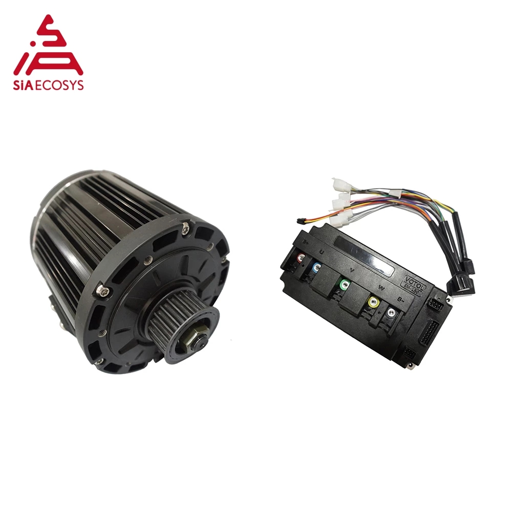 QS138 محرك متوسط المحرك QSMOTO - مراجعة Mid Drive Motor Kit 72V 5000W وسعره