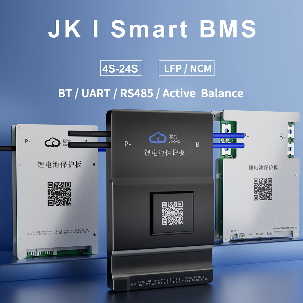 نظام إدارة البطارية الذكي JK 4 - مراجعة Smart Bms 24S 200A Bluetooth Lifepo4 وسعره