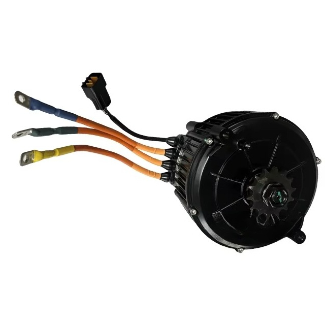 محرك 165 مركزي التركيب بقوة 50 - مراجعة Mid Drive Motor Kit 72V 5000W وسعره