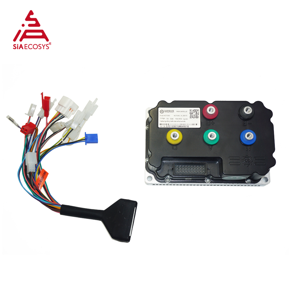 مجموعة محرك كهربائي للدراجات ا - مراجعة Mid Drive Motor Kit 72V 5000W وسعره